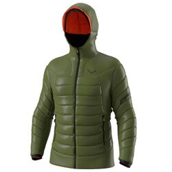 Dynafit Free Down RDS Hooded Jacket Men's in Winter Moss